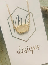 Oval Faceted Necklaces