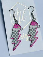 Small Dangle Christmas Earrings