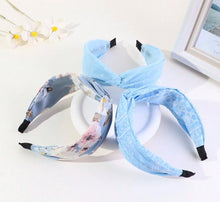 Baby Blue Twisted Headbands