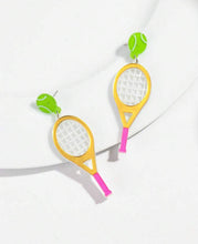 Tennis Racket Earrings