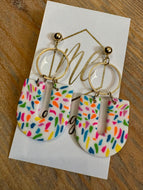 Clay Confetti Earrings
