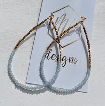 Teardrop Seed Beaded Earrings