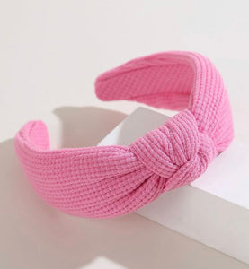 Textured Solid Color Everyday Headbands
