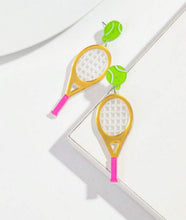 Tennis Racket Earrings