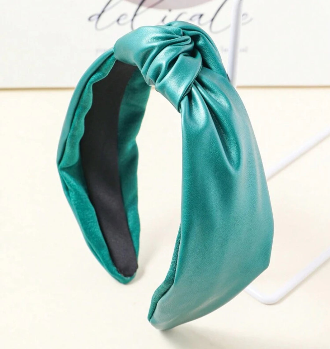 Colorful Leather Headbands