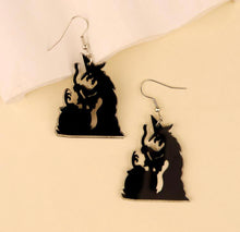 Evil Witch Halloween Earrings