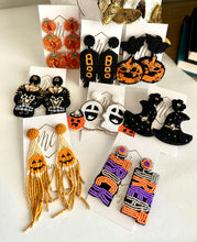 New Beaded Halloween Earrings