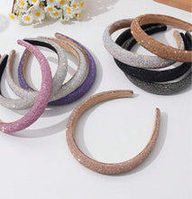 Rounded Flat Jewel Rhinestone Headbands