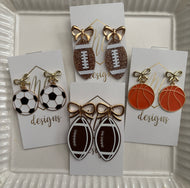 Bows Sports Earrings