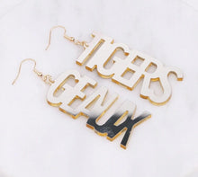 LSU Tiger Earrings