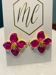 Dogwood Stud Earrings
