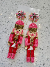 Beaded Nutcracker Earrings