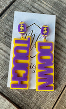 Touch Down Acrylic Earrings
