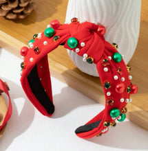 Statement Jeweled Christmas Headbands