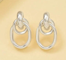 Multi Circle Matte OG Gold Earrings