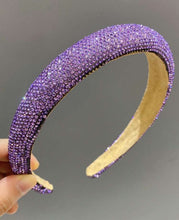 Rounded Flat Jewel Rhinestone Headbands