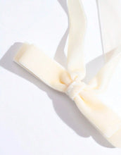 Simple Thin Velvet Hair Bow