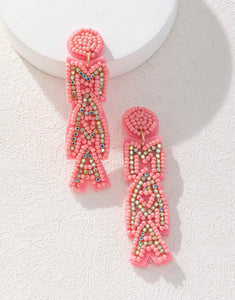 Beaded Mama Earrings