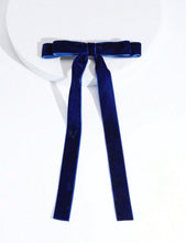 Simple Thin Velvet Hair Bow