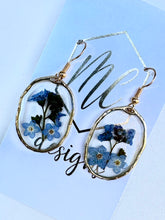 Pressed Flower Earrings
