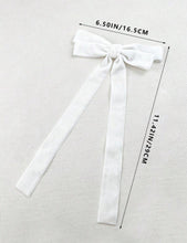 Velvet Simple Bow Hair Clip