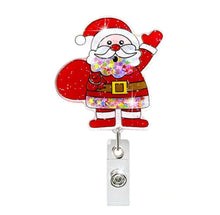 Acrylic Christmas Badge Holders