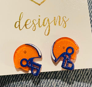 Helmet Stud Earrings