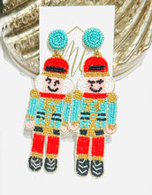 Nutcracker Beaded Earring Christmas