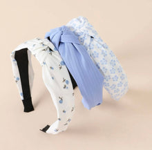 Periwinkle Knot Causal Headbands