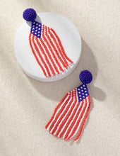 Flag Earrings USA