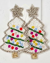 Statement Seed Beaded Christmas Trees