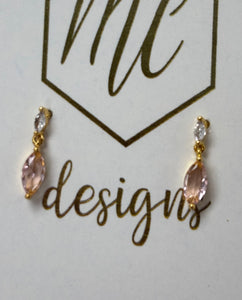 Assorted Tiny Studs Third and Second Hole Earrings