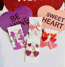 New Triple Heart Earrings