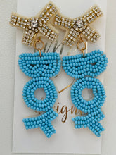 Boy or Girl Beaded Earrings