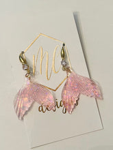 Glitter Mermaid Tail Earrings