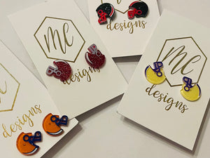 Helmet Stud Earrings