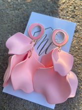 Matte Flower Petal Earrings