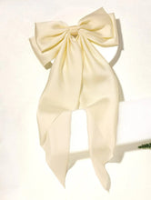 Fairytale Sateen Hair Bow Barrette
