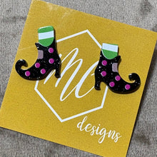 Halloween Studs -Boo, Witch Hat, Skull