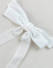 Velvet Simple Bow Hair Clip