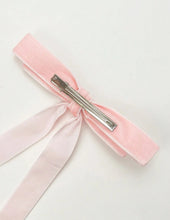 Velvet Simple Bow Hair Clip