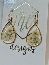Pressed Flower Earrings