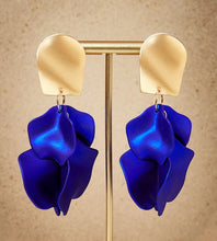 Shimmery Petal Earrings