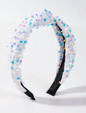 Iridescent Sequin Knot Kid’s Headbands