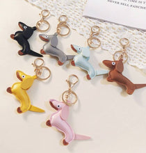 Dachshund Weenie Dog Keychain