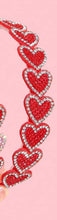 Sequin Heart Thin Headbands