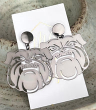 Full Face Bulldog Earrings