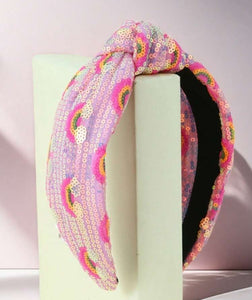 Bright Sequin Fun Headbands