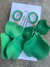 Matte Flower Petal Earrings