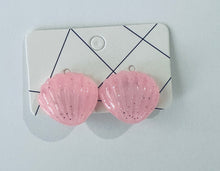 Kids Glitter Resin Clip on Earrings